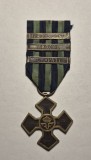 Crucea Comemorativa 1916 1918 cu Baretele Targul Ocna, Ardeal si Carpati