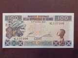 GUINEEA - 100 Franci 1998 necirculata
