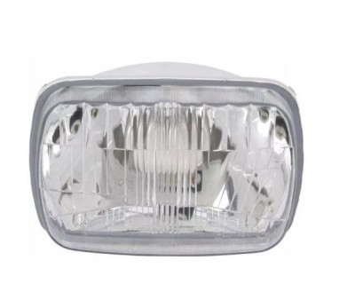 Far Fiat 126 p 09.1972-09.2000, 128 1969-1983, Fiorino 1982-1987, Wessem partea Dreapta/ Stanga 192x133x110mm, bec H4, cu bec pozitie, reglaj manual foto