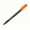 Marker permanent LUMOCOLOR 0.6mm Portocaliu