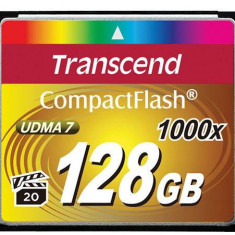 Card memorie Transcend TS128GCF1000, 128GB, Compact Flash 1000x