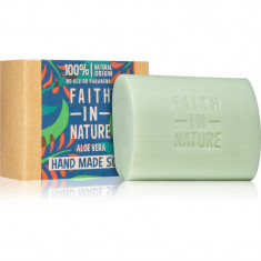 Faith In Nature Hand Made Soap Aloe Vera Sapun natural cu aloe vera 100 g