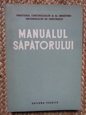 Manualul sapatorului foto