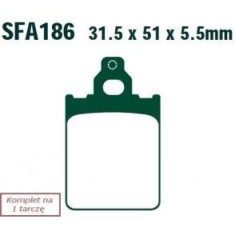 Klocki Ham. Moto. Vespa Lx 60 (Special Anniversary Model) (06) 268705 EBCSFA186