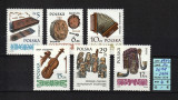 Polonia, 1984 | Instrumente muzicale vechi - Tradiţii, Folclor | MNH | aph, Muzica, Nestampilat