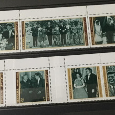 MANAMA, KENNEDY -SERIE COMPLETĂ NEŞTAMPILATĂ MNH