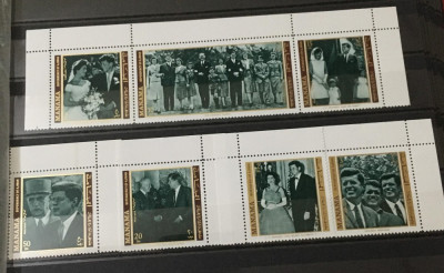 MANAMA, KENNEDY -SERIE COMPLETĂ NEŞTAMPILATĂ MNH foto