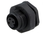 Soclu M12 3 PIN mamă IP68 DeviceNet CANopen
