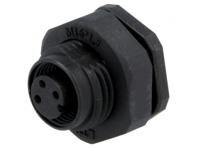 Soclu M12 3 PIN mamă IP68 DeviceNet CANopen foto