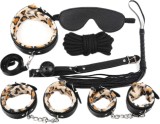 Set Rosy Bondage 7pcs Leopard