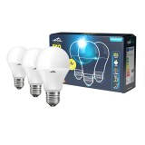 Cumpara ieftin Set 3 becuri economice LED ETA EKO Classic, 11W (75W), E27, lumina calda