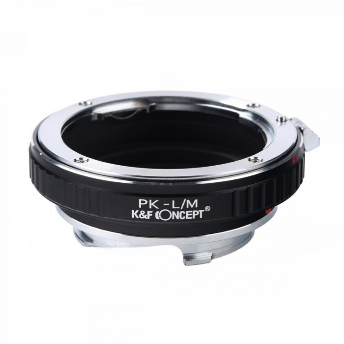 Adaptor montura K&amp;F Concept PK-L/M de la Pentax K la Leica M-Mount KF06.165