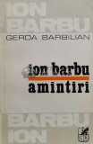 Cumpara ieftin Ion Barbu. Amintiri - 1979 - Gerda Barbilian (Q66)