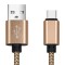 CABLU DATE INCARCARE USB LA TYPE-C 1M 2A GOLD